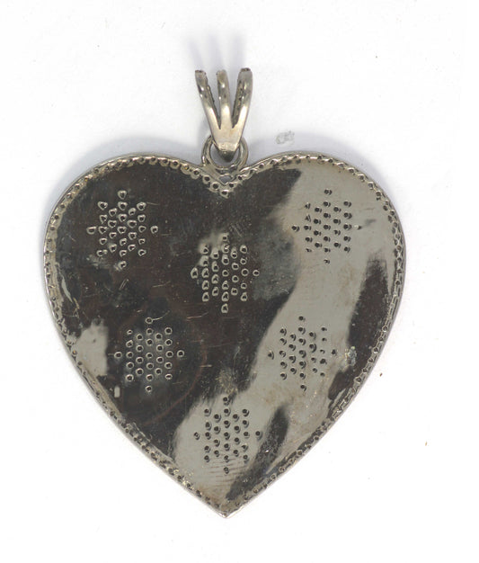 Heart Shape Diamond Pendant