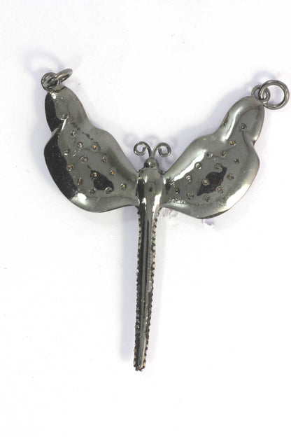 Butterfly Shape Diamond Pendant