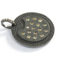 Circular Shape Diamond Pendants & Charms