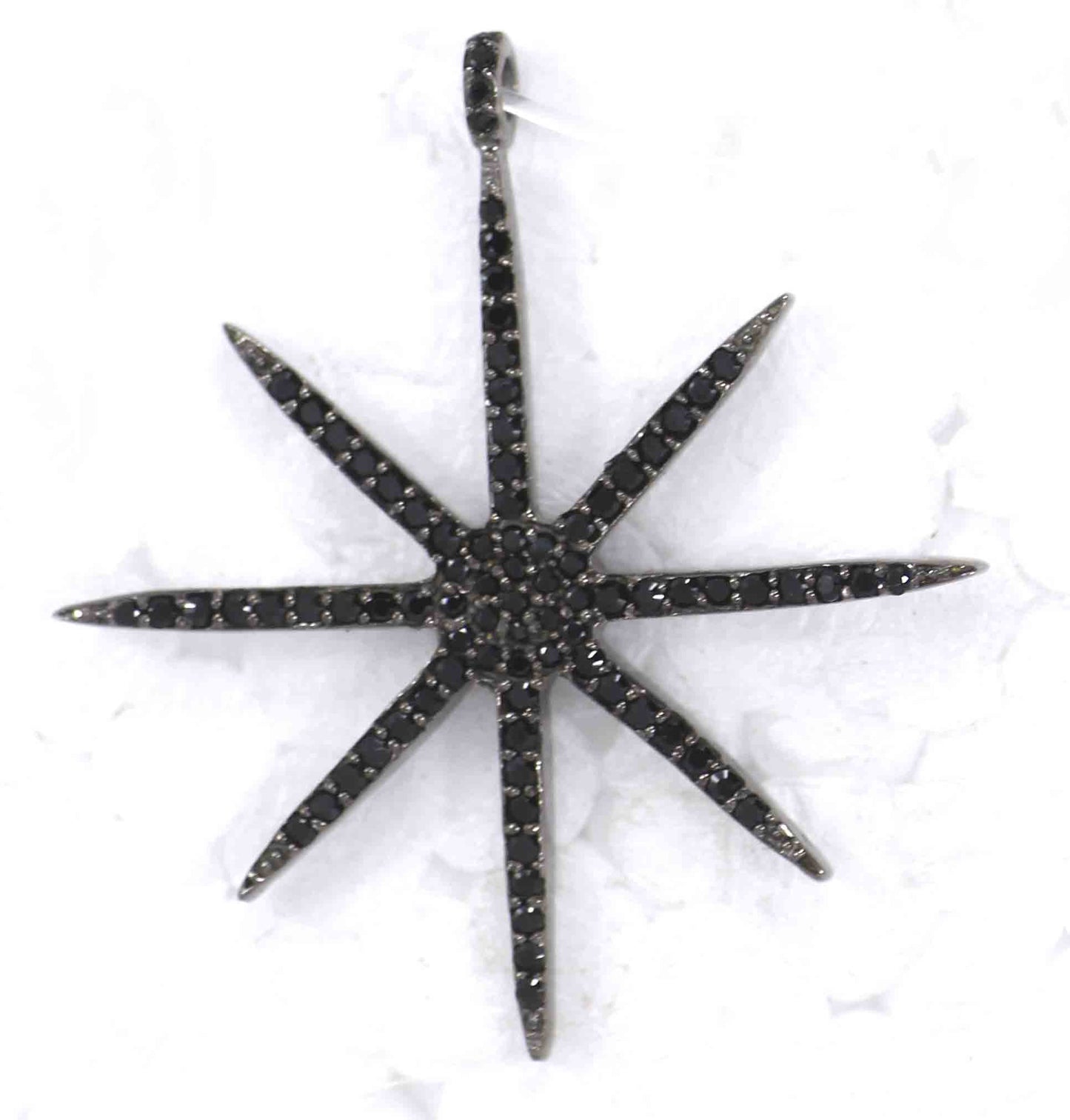 Star Black Spinel Charm