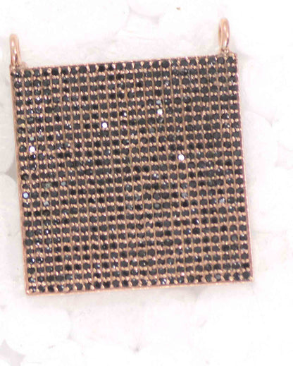 Black Spinel Charm
