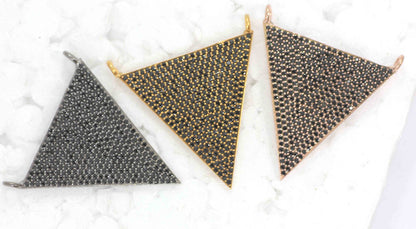Triangle Shape Black Spinel