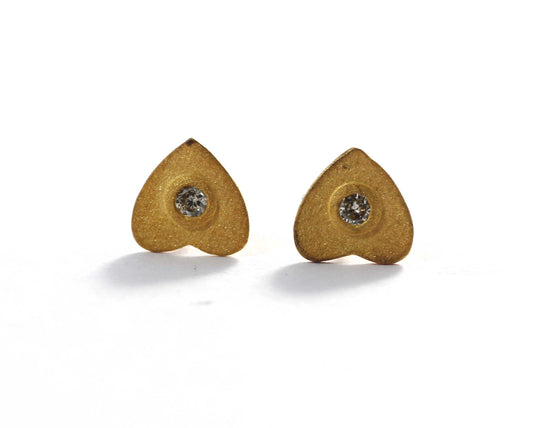 Diamond Earrings studs. Genuine handmade pave diamond Earrings studs.