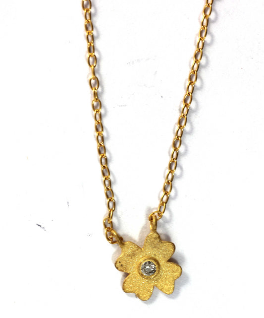 Flower Diamond Pendants. Genuine handmade pave diamond Pendant.