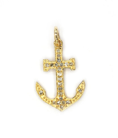 14k Solid Gold Diamond Pendants. Genuine handmade pave diamond Pendant.14k Solid Gold Diamond Pendants.