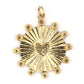 Round Shape 14k Solid Gold Diamond Pendants. Genuine handmade pave diamond Pendant. 14k Solid Gold Diamond Pendants.