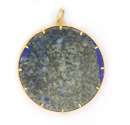 Round Shape 14k Solid Gold Diamond Pendants. Genuine handmade pave diamond Pendant. 14k Solid Gold Diamond Pendants.