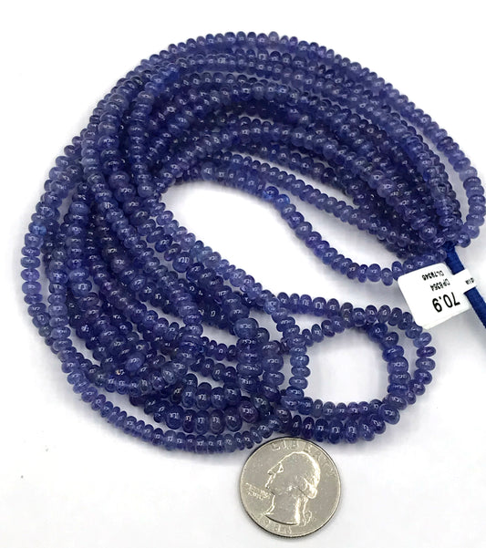 Tanzanian Beads Smooth Rondelle