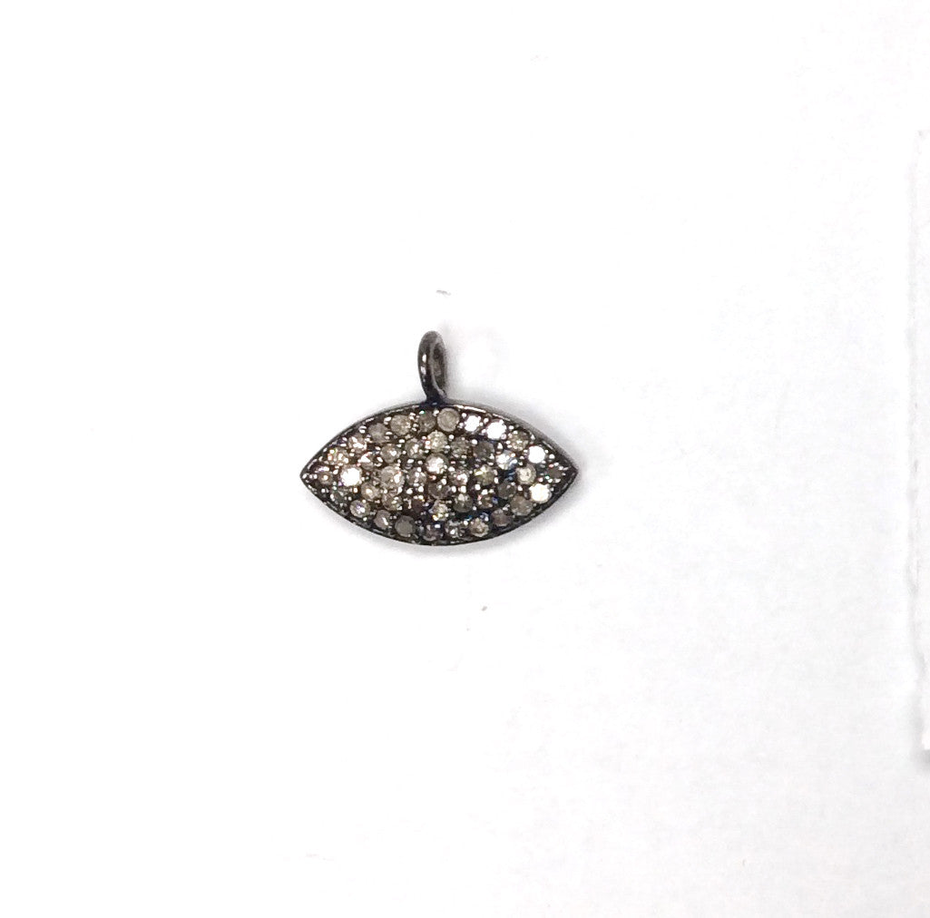Pave Diamond Charm