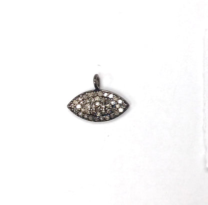 Pave Diamond Charm