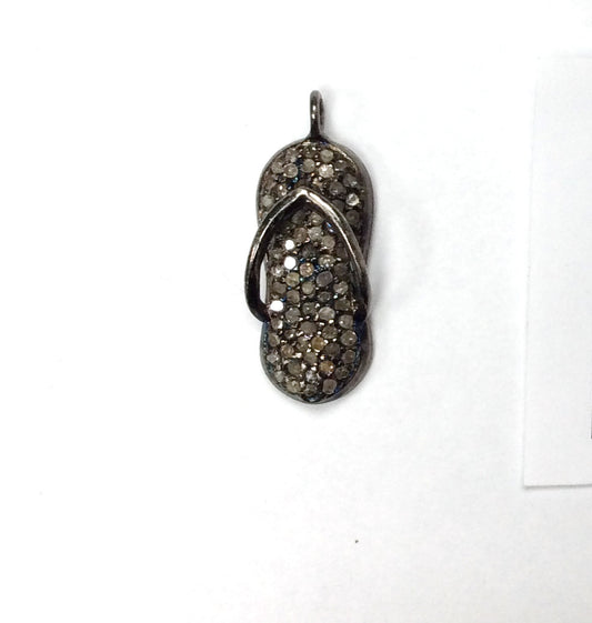 Slippers Shape Diamond Charm