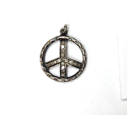 Pave Diamond Charm