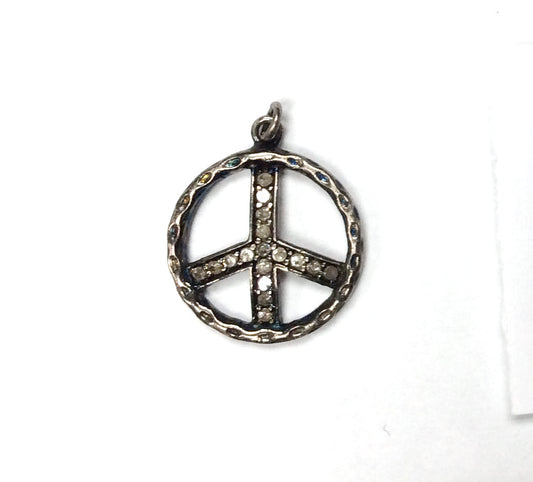 Pave Diamond Charm