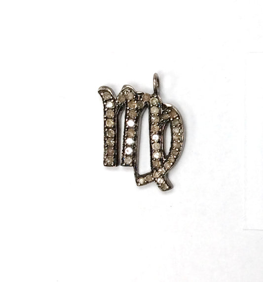 Pave Diamond Charm