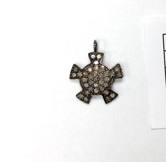 Pave Diamond Charm