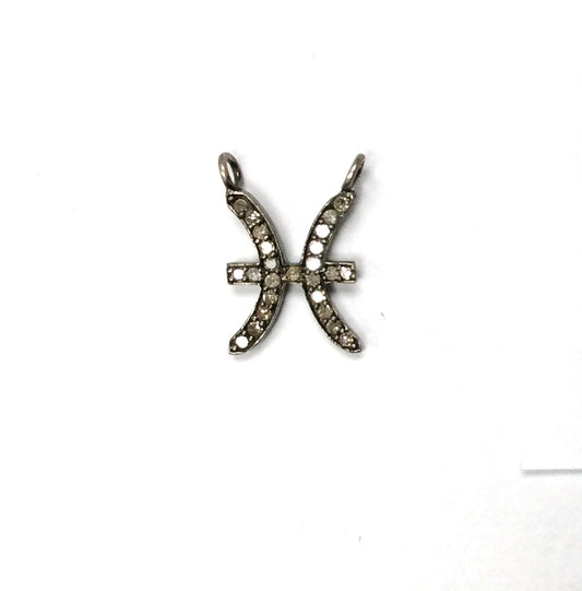 Pave Diamond Charm