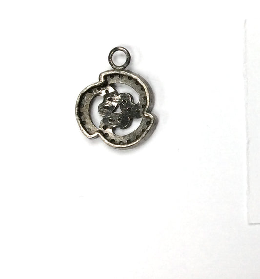 Pave Diamond Charm
