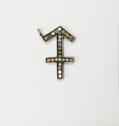 Pave Diamond Charm