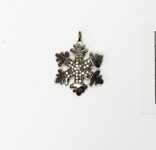 Pave Diamond Charm
