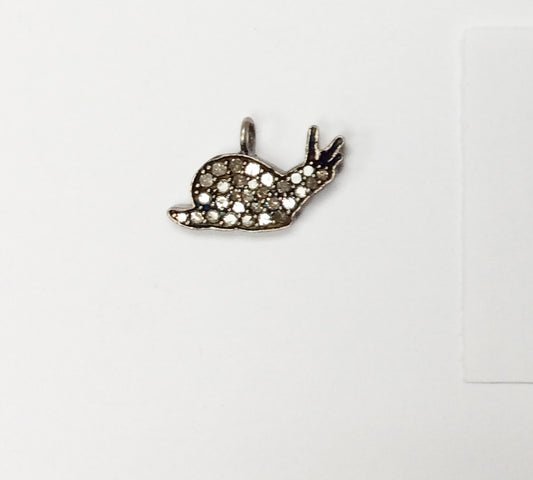 Pave Diamond Charm