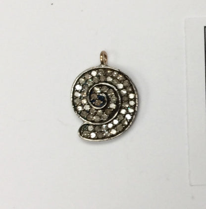 Pave Diamond Charm