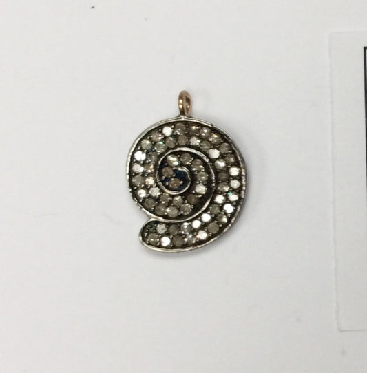 Pave Diamond Charm