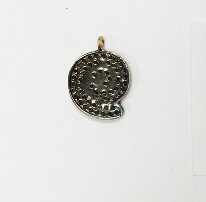 Pave Diamond Charm