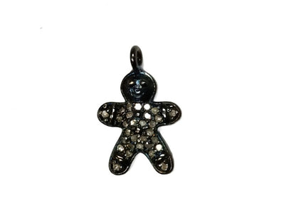 Baby Shape Pave Diamond Charm