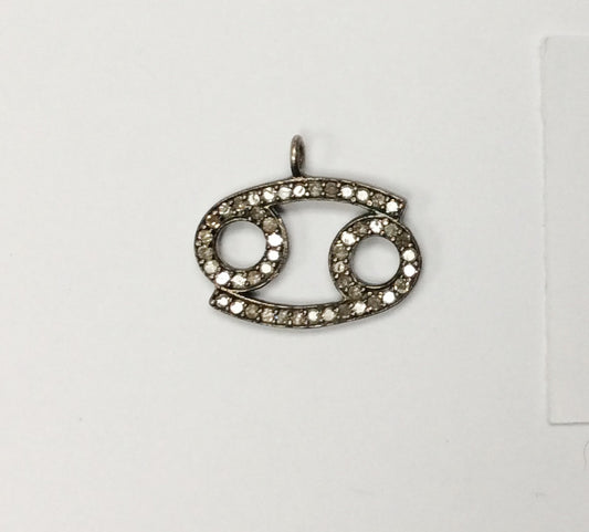 Pave Diamond Charm