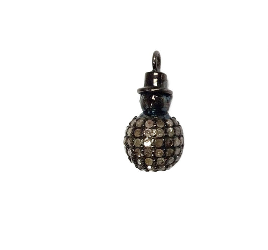Pave Diamond Charm