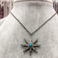 Stars Diamond Charm. Size 34 x 38 mm.