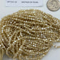 MOTHER OF PEARL BEADS ROUND FACETED 3-4MM