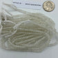 WHITE MOONSTONE BEADS ROUND FACETED 3-4MM
