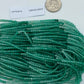 GREEN ONYX BEADS ROUND FACETED 3-4MM