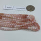 PINK OPAL BEADS ROUND FACETED 3-4MM