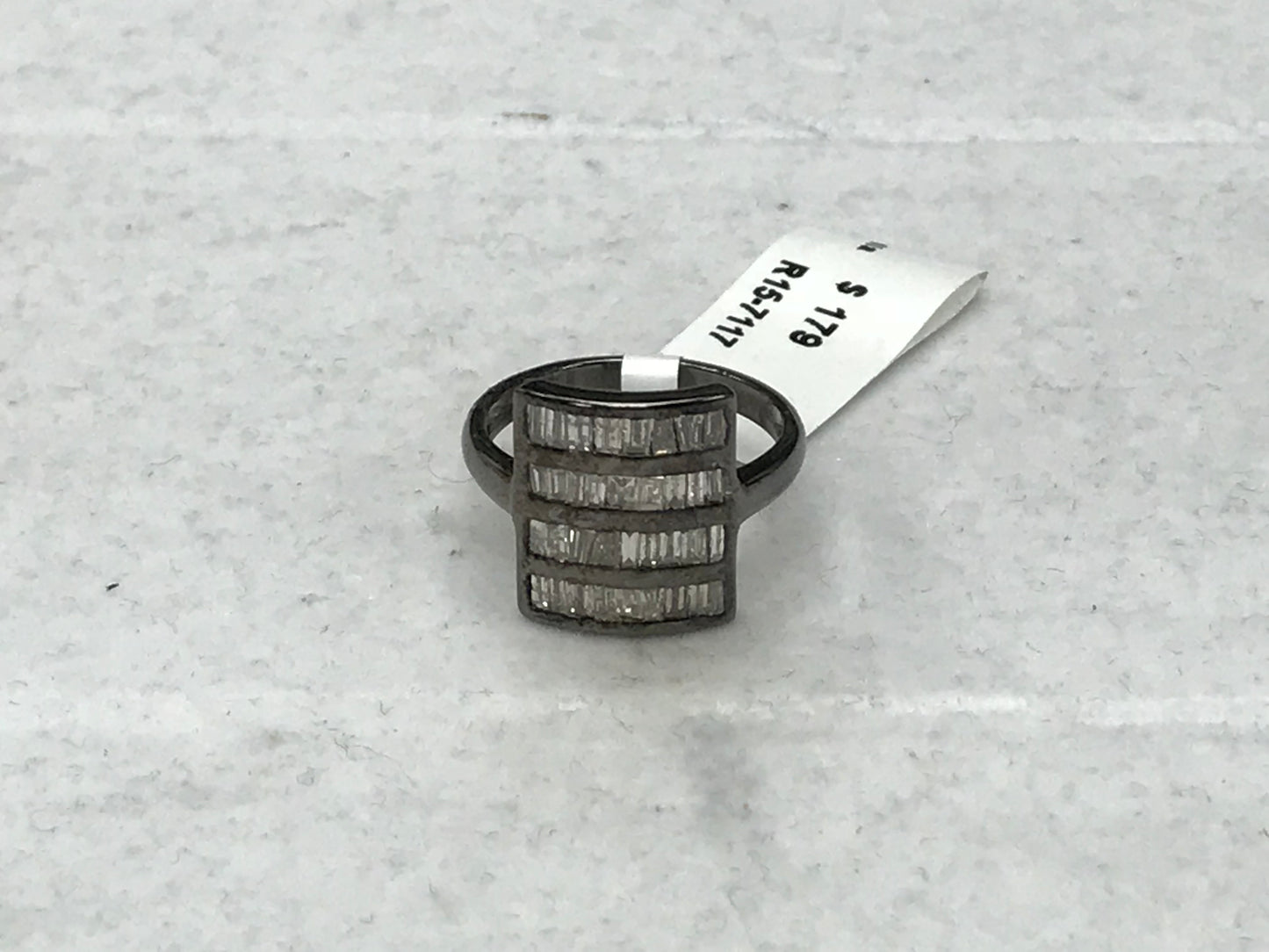 Rectangular Diamond Ring