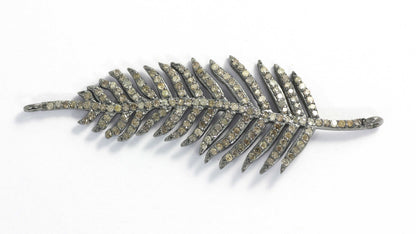 Leaf Diamond Pendants & Charms