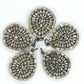 Pear Shape Diamond Pendant .925 Oxidized Sterling Silver Diamond Pendant, Genuine handmade pave diamond Pendant .