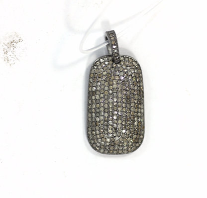 Pave Diamond Charm