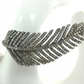 Silver Pave Diamond Ring .925 Oxidized Sterling Silver Diamond Ring, Genuine handmade pave diamond Ring.