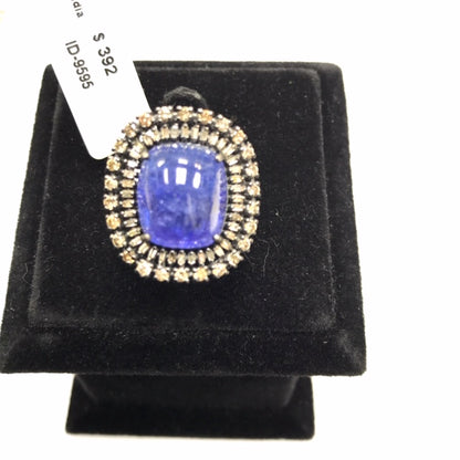 Tanzanite and Diamond Ring