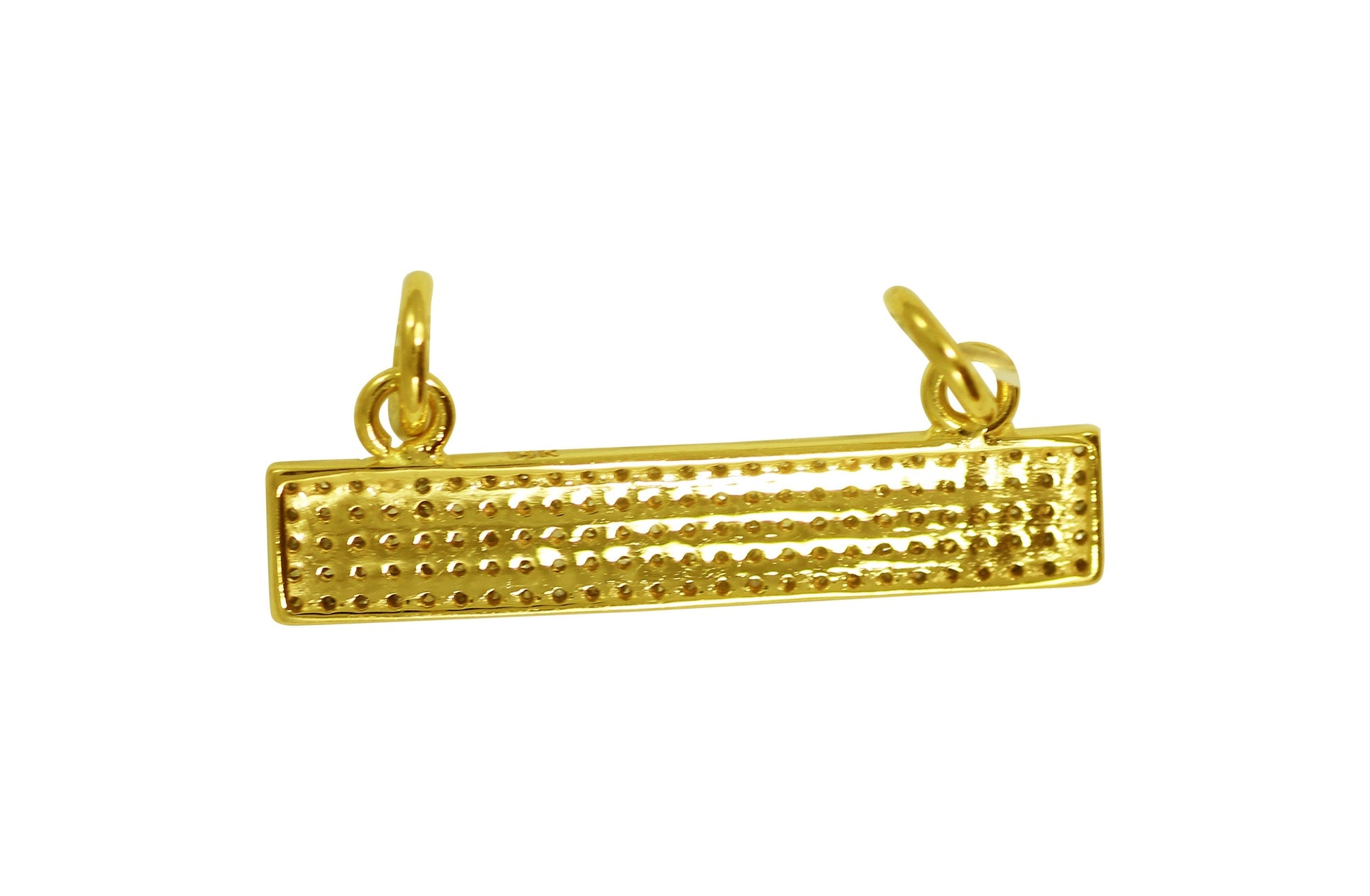 Rectangle Shape 14k Solid Gold Diamond Pendants. Genuine handmade pave diamond Pendant.1 4k Solid Gold Diamond Pendants.
