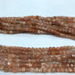 Sunstone Beads Faceted Square, Natural Sunstone Beads, Faceted box, Faceted cube