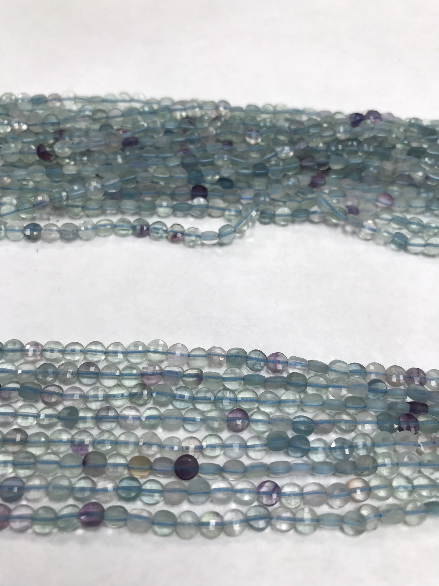 Flourite faceted beads coin, beads coin,beads, coin