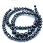 Black Diamond Beads Faceted Rondelle 5 to 7mm