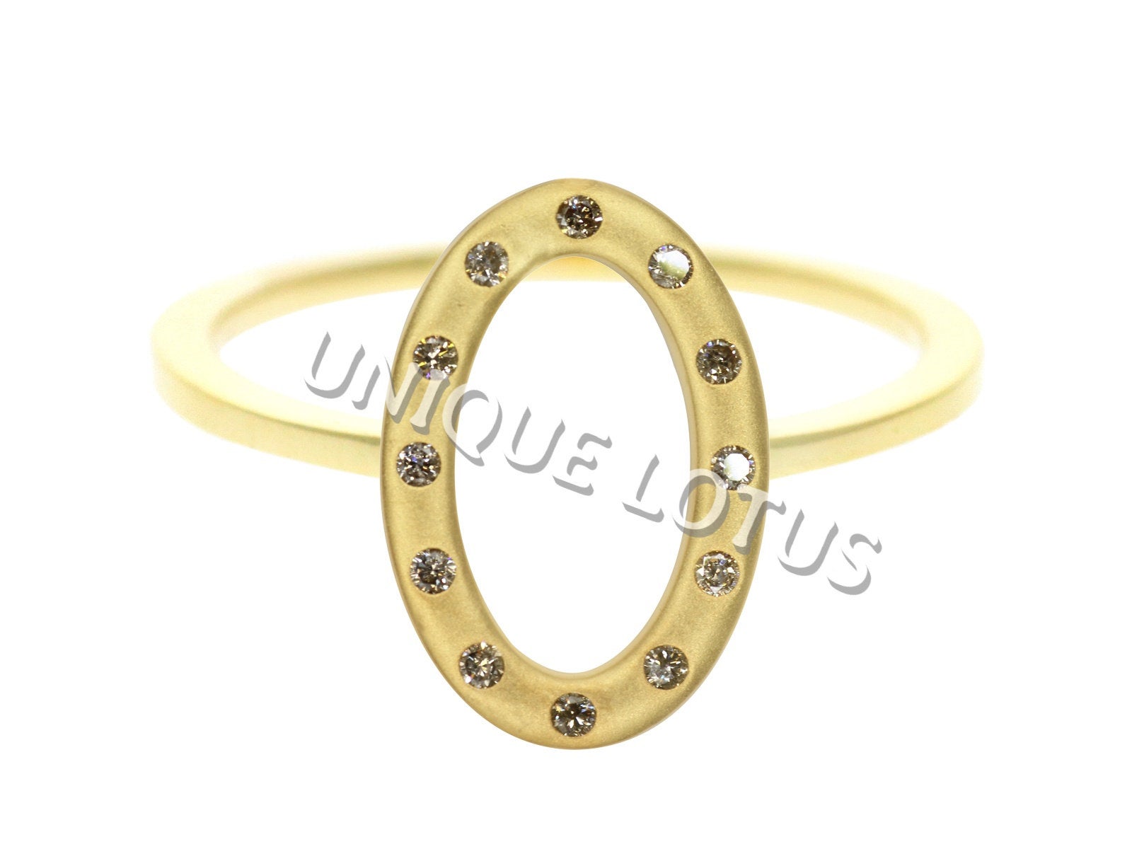 Oval 14k Solid Gold Diamond Pendants/Ring. Genuine handmade pave diamond Pendant.1 4k Solid Gold Diamond Pendants.