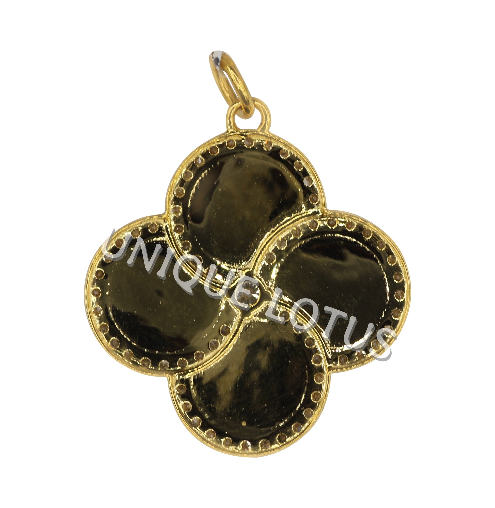 Art Deco Shape 14k Solid Gold Diamond Pendants. Genuine handmade pave diamond Pendant.14k Solid Gold Diamond Pendants.