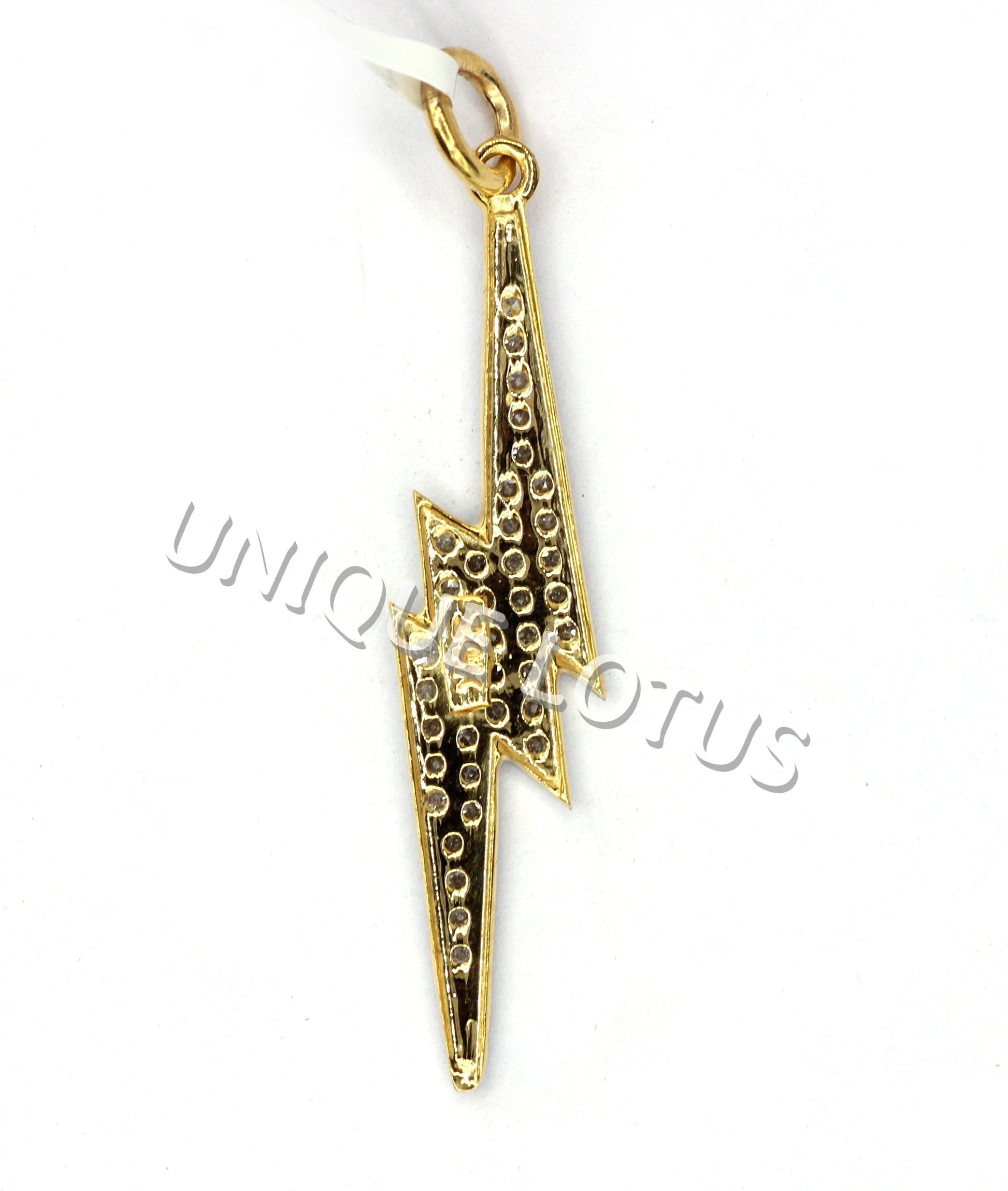 Light Shape 14k Solid Gold Diamond Pendants. Genuine handmade pave diamond Pendant.14k Solid Gold Diamond Pendants.