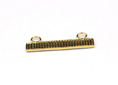 Rectangle Shape 14k Solid Gold Diamond Pendants. Genuine handmade pave diamond Pendant.1 4k Solid Gold Diamond Pendants.