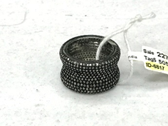 Cigar Shape Diamond Ring